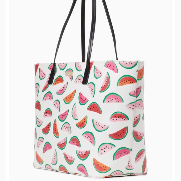 LAST ONE!!! KATE SPADE WATERMELON LARGE TOTE BAG - Picture 3 of 5